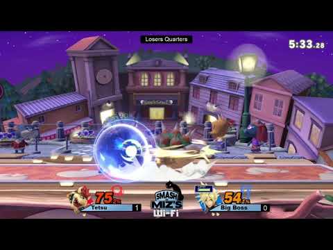 Smash @ Miz's WiFi 5 - Big Boss (King K. Rool, Cloud) vs. Tetsu (Bowser) Losers Quarters