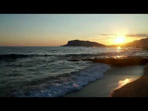 | Niwant Sangeet | Beautiful Sunset at Beautiful Beach | Soft Music | Relaxing Music |