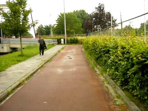 Between Paterswoldseweg and Railwaystation Central, Groningen, the Netherlands