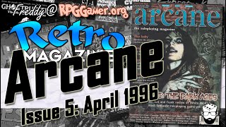 Arcane Magazine Issue #5 (April 1996) — UK RPG Magazine Flickthrough | Retro Magazine