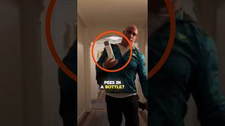 Why does the Rock pee in a Bottle?🤯