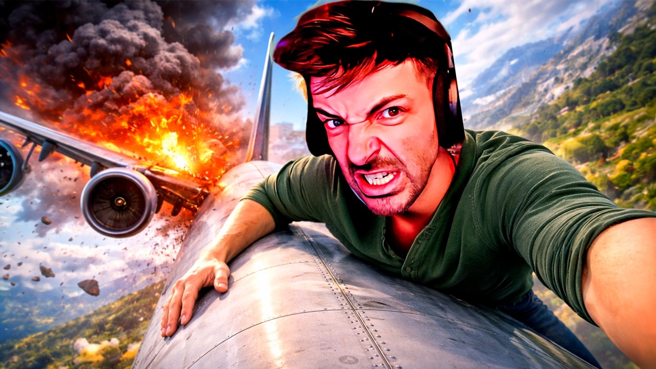 🔴NOS CAEMOS DEL AVION😨