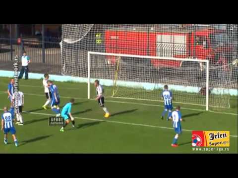 JSL 2014/15: 13.04.2015 22.Kolo: OFK Beograd - Partizan 1:3 (0:1)