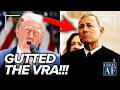 Roberts Court UNDER FIRE after VOTING RIGHTS ACT Attack