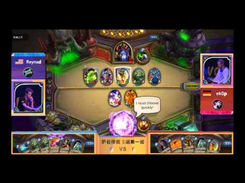WCA 2014 Hearthstone Tourney Groupstage - Group D - Ek0p vs Reynad