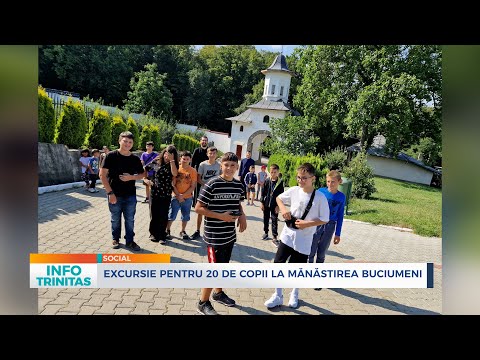 Excursie pentru 20 de copii la Mănăstirea Buciumeni