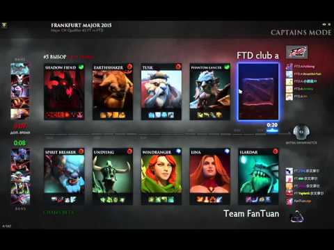 FTD club a VS Team FanTuan  The Fall Major Qualifiers 2015 by be1Ka