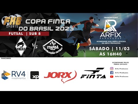 UNIÃO RD x ITAPOÃ - FUTSAL SUB 8