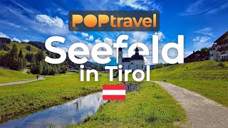 Walking in SEEFELD (TIROL) / Austria 🇦🇹- 4K 60fps (UHD)