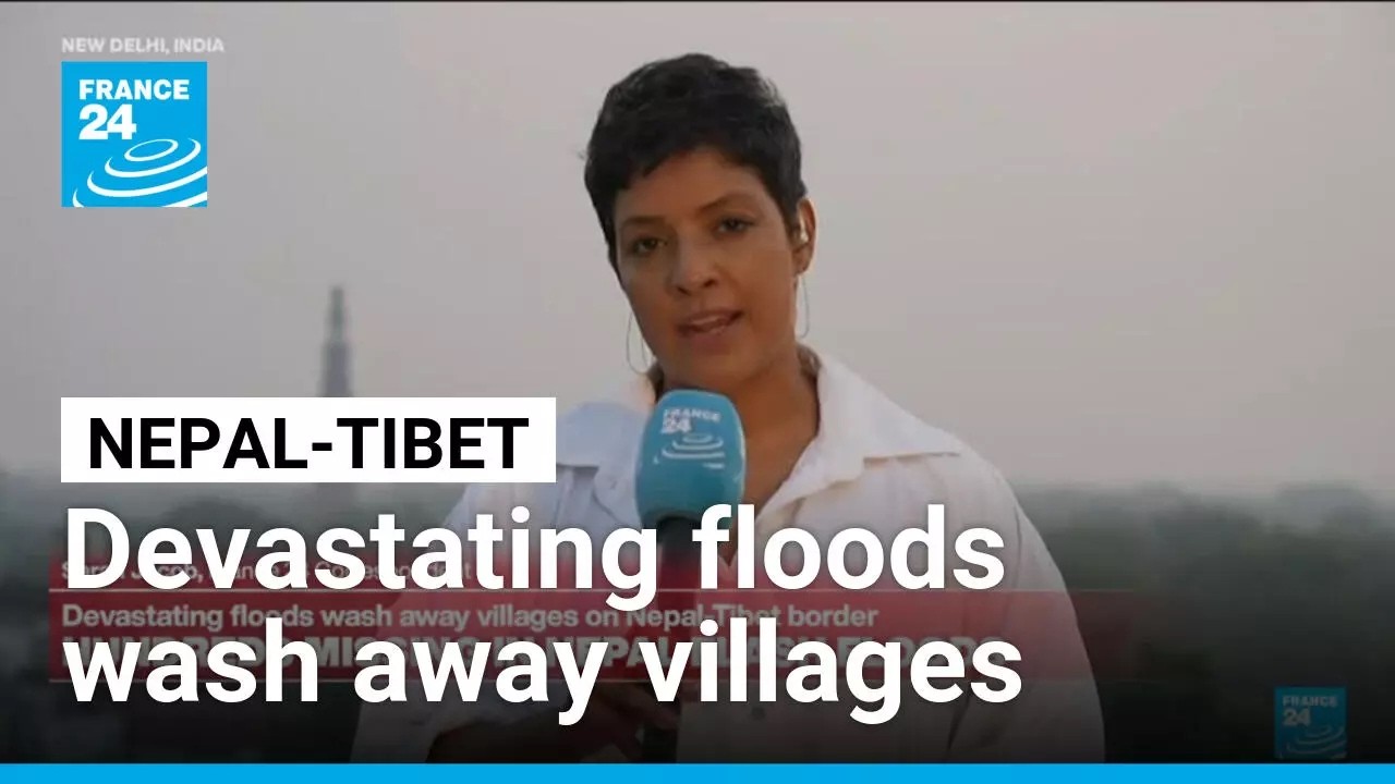 Nepal floods near Tibet border kill dozens, hundreds missing after river overflow