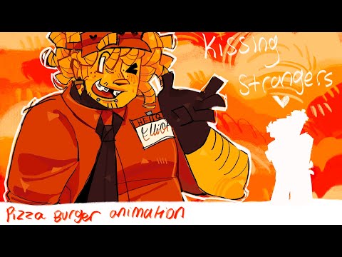KISSING STRANGERS‼️ pizzaburger animation (forsaken)