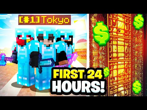 THE *GREATEST* FIRST 24 HOURS! (F-TOP #2) | Minecraft Factions | Complex Factions [1]