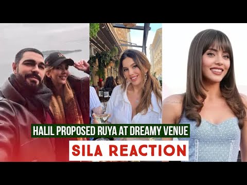 Halil Ibrahim Ceyhan Proposed Ruya Corat at Dreamy Place !Sila Turkoglu Reaction