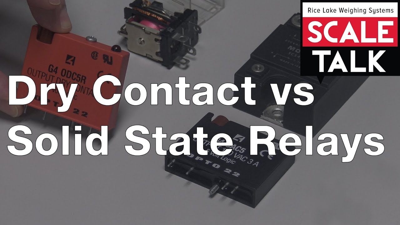 ScaleTalk: Dry Contact vs Solid State Relays