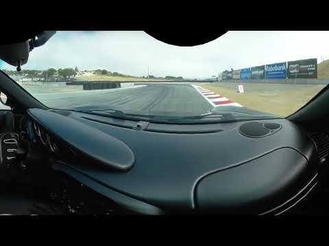 Porsche 996 GT3 Lapping at Laguna Seca - 4K Hood View