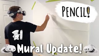 Mural Update! - Pencil Learn to Draw - A Mixed Reality App that All Artists Need!