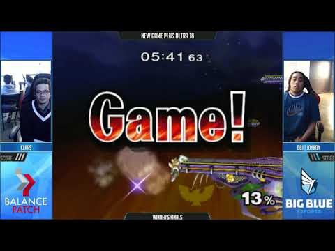 NGPU 18 SSBM - Klaps (Falcon, Fox) vs. DBJ | Joyboy (Default Fox) - Melee WF
