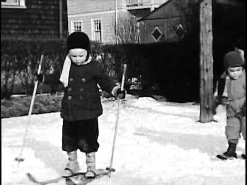 Craig Boys playing in the snow