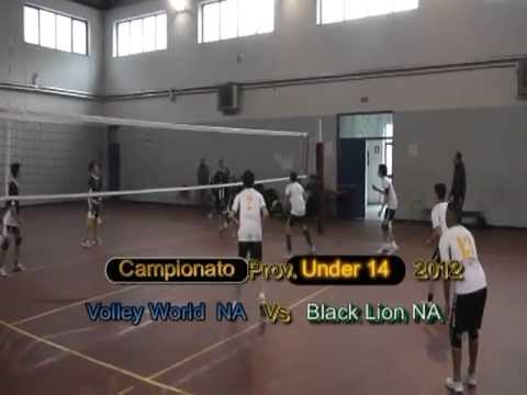 Pallavolo Under 14  Fipav Na  - Volley World   Vs  Black Lions