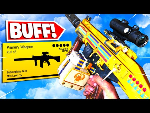 the *FULL AUTO* KSP 45 is BROKEN in WARZONE after UPDATE! 😍 (BEST KSP 45 CLASS SETUP/LOADOUT)