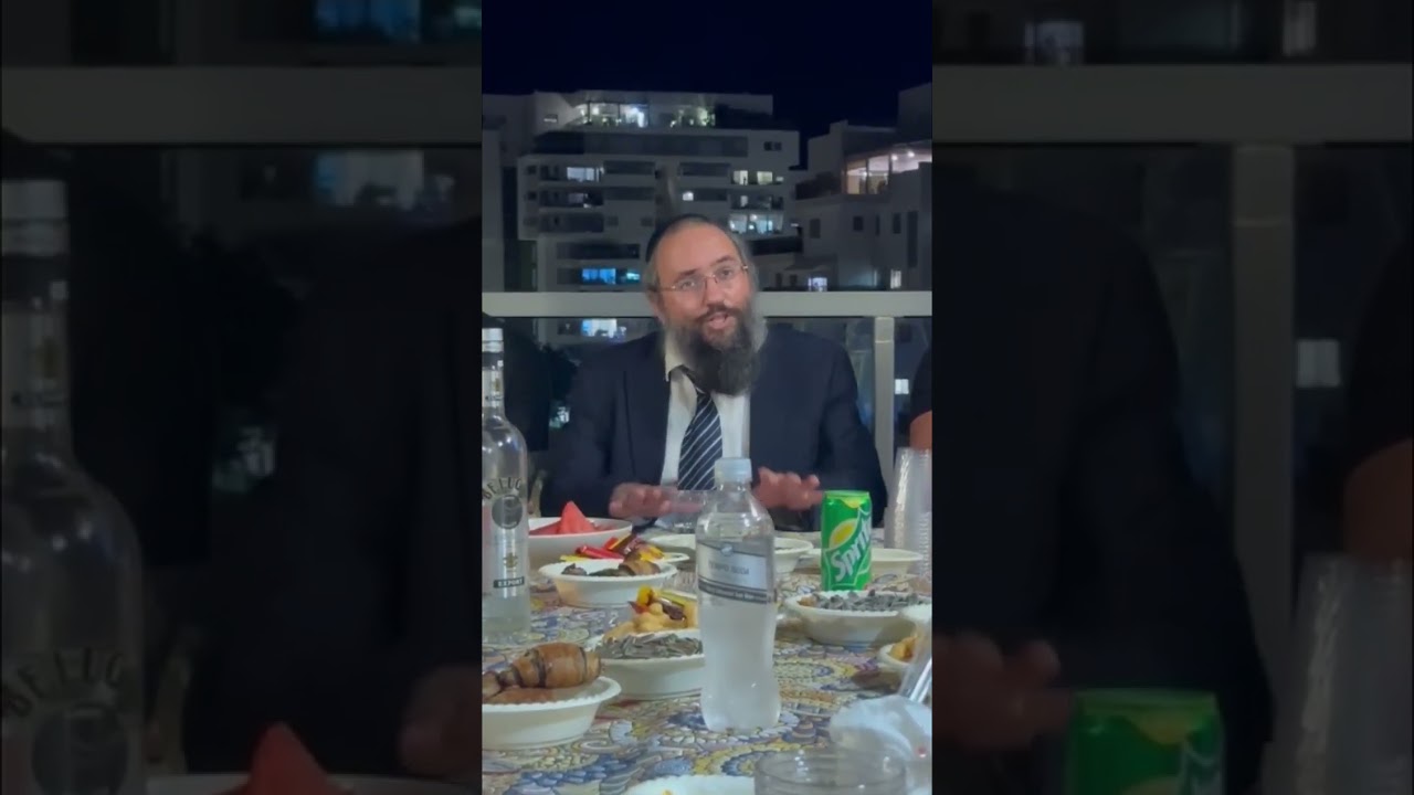 אוהב שלום ורודף שלום - הרב שלמה בצרי עם חיים גוזלי בחוג בית ברמת אביב