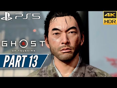 GHOST OF TSUSHIMA (PS5) Walkthrough Gameplay PART 13 [4K 60FPS HDR] - No Commentary