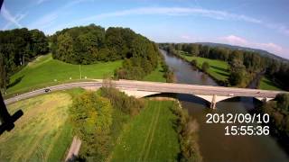 preview picture of video 'Frauenfeld Weinigen Rohrenbrücke  Thur'