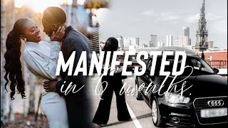 I CREATED MY DREAM LIFE IN 6 MONTHS | dreamy relationship, luxe car, new job ✨