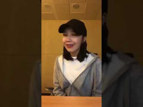 [20190317] 에이핑크 은지 Apink Eunji 恩地 Instagram live part 2