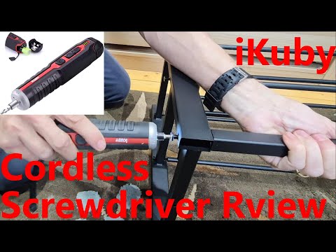 How To Use a Cordless Screwdriver | Review