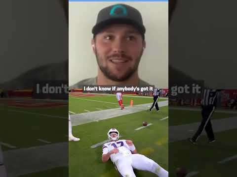 We found the camera angle of Josh Allen (via @kbbasement) #shorts