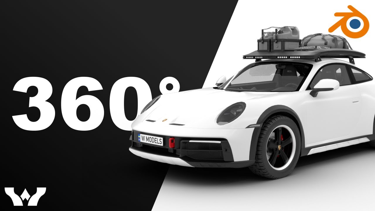 Porsche 911 Dakar 2023 HQ 3D Model