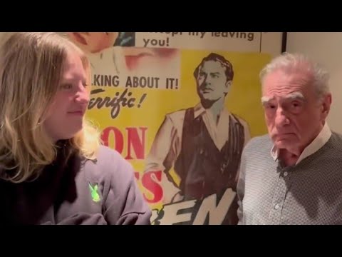 Martin Scorsese & his daughter Francesca "We are movie lovers"