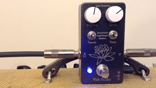 Video thumbnail for Vick Audio Lotus Overdrive by Jack Fossett