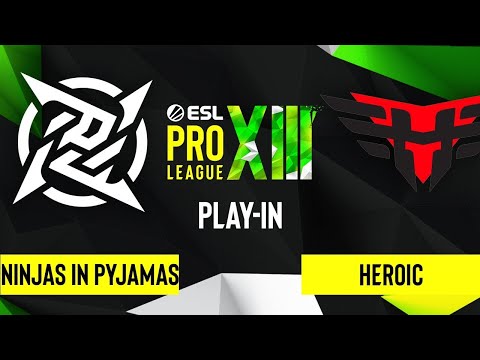 Live | Heroic vs. Ninjas in Pyjamas [Nuke] Map 2 - ESL Pro League Season 13 - Play-In