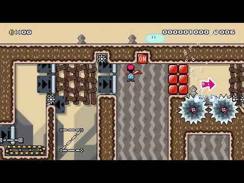 Super Mario Maker 2 | Crazy Cape Desert Dash [10 sec] | by Me