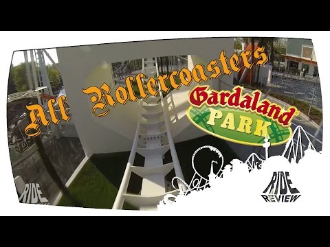 Video: All Rollercoasters: Gardaland (Castelnuovo del Garda VR, Italy)