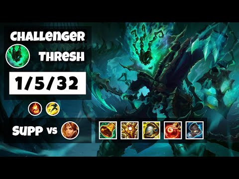 Thresh vs Leona NA Challenger SUPPORT (1/5/32) - v11.18