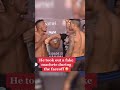 He brought a prop to weigh-ins ?