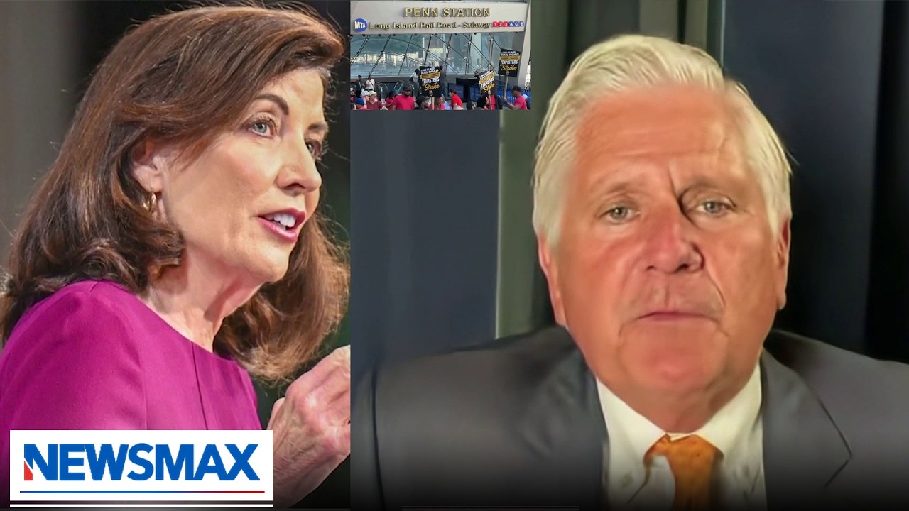 LIRR strike is Kathy Hochul's fault, not President Trump: Bruce Blakeman | Bianca Across The Nation