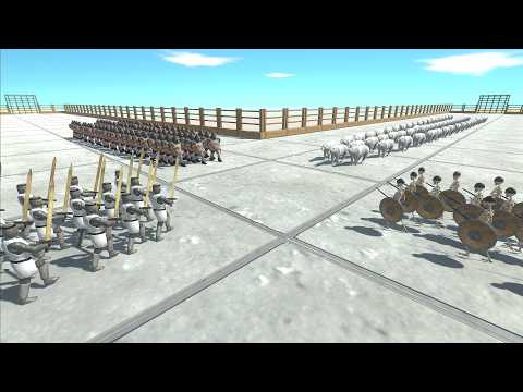 Armies Tournament: 4 Teams Battle Arena - Animal Revolt Battle Simulator
