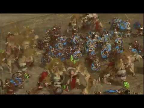 Total War Warhammer 2: Rat Ogres Eating Dwarves