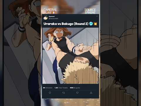 Uraraka vs Bakugo "Round 2" 🥶💥 | #myheroacademia #edit #amv #mha #anime