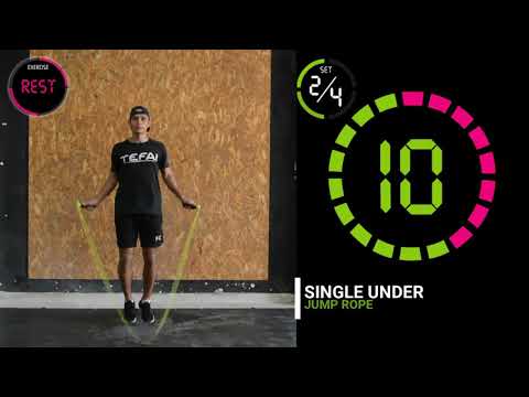 25 MINUTOS SALTANDO LA CUERDA | JUMP ROPE INTERMEDIO | WORKOUT 11