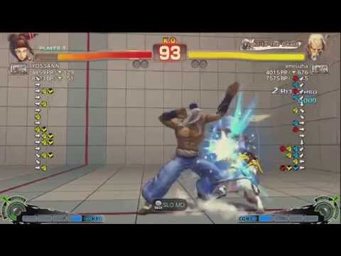 Yossan (Juri) vs Emisuha (Gen) - USF4 Match *60fps/1080p*
