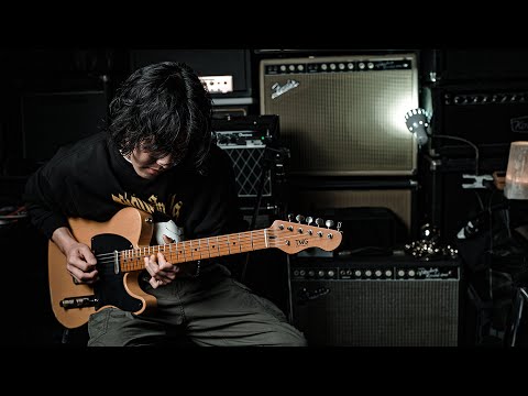 【Brush eight】TMG Guitar Co. Gatton “Blackguard” Butterscotch Blonde “Heavy Checking”