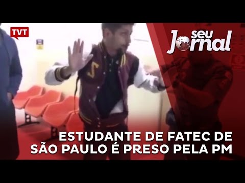 Estudante de Fatec de São Paulo é preso pela PM