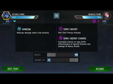 Transformers forged to fight Optimus prime vs Nemesis prime gameplay