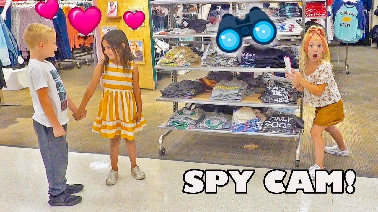 SPYING ON MY BEST FRIEND AND HER CRUSH!!! **CAUGHT THEM!**