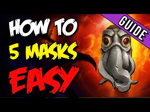 EASY 5 MASK Horrific Vision Solo Full Clear Guide